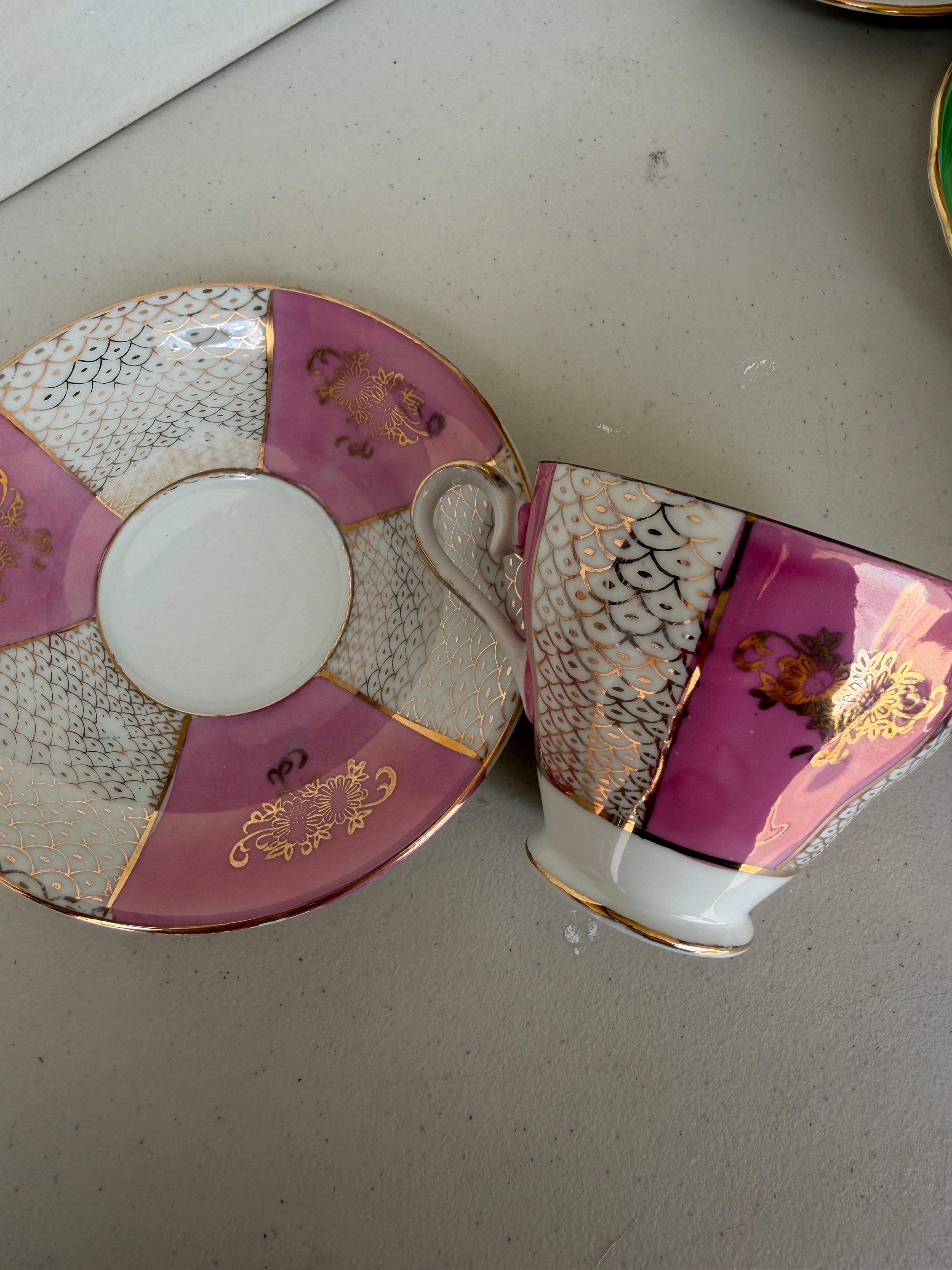 Napcoware China teacup and saucer