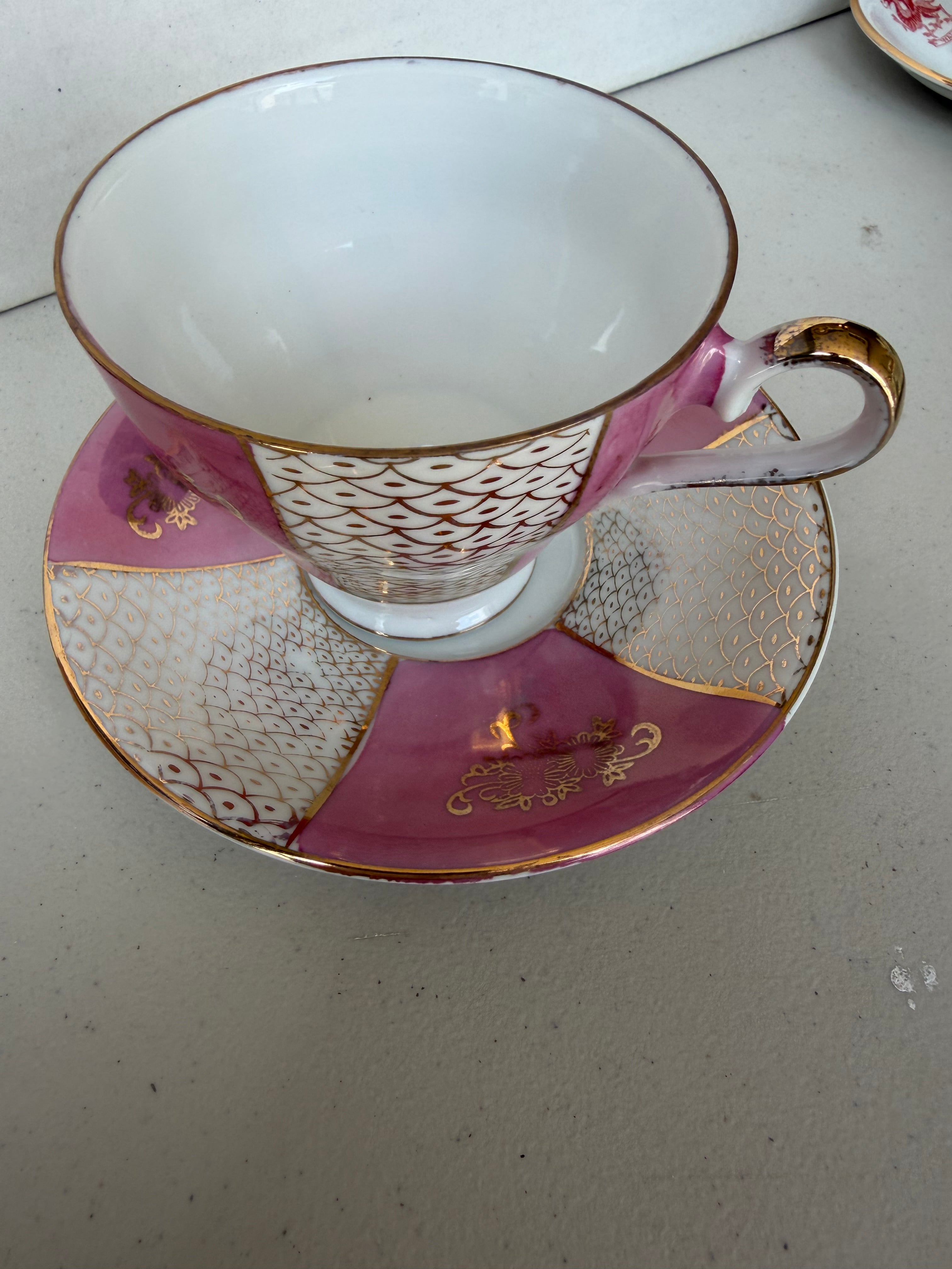 Napcoware China teacup and saucer