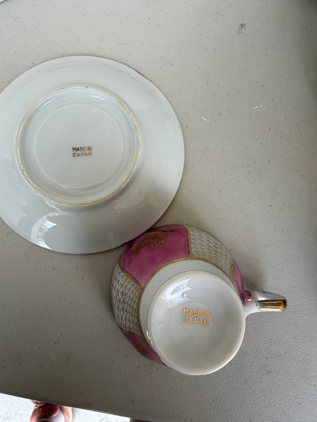 Napcoware China teacup and saucer