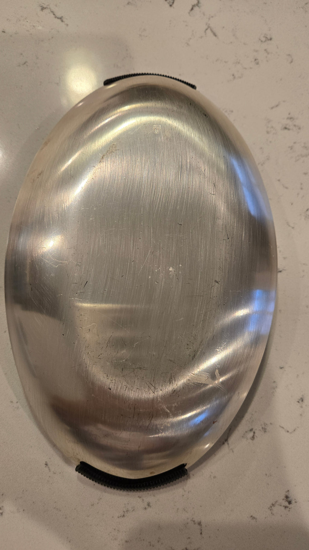 Silver plated WMF Ikora oval serving tray.