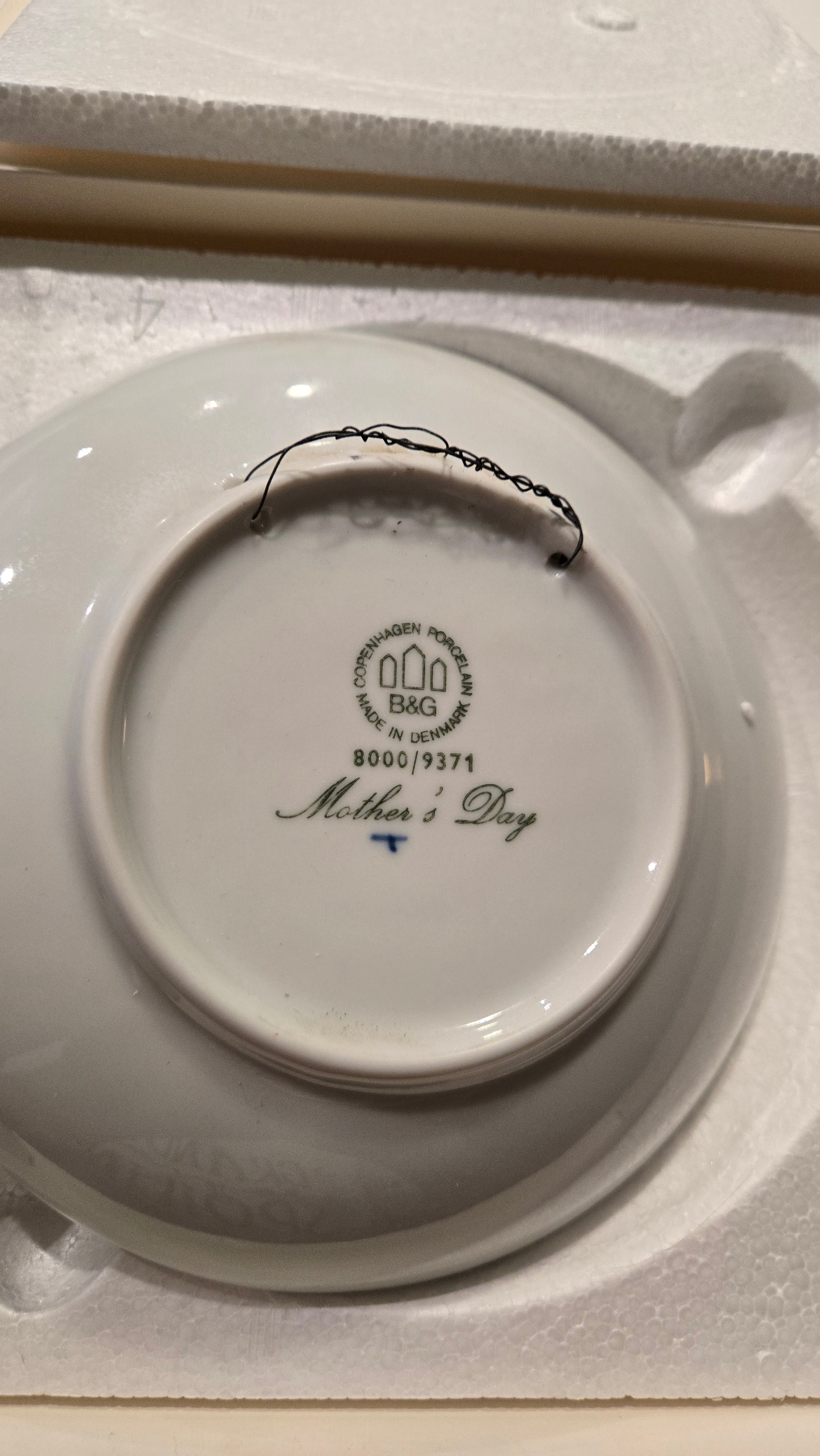 1971 B & G Mother's Day Plate