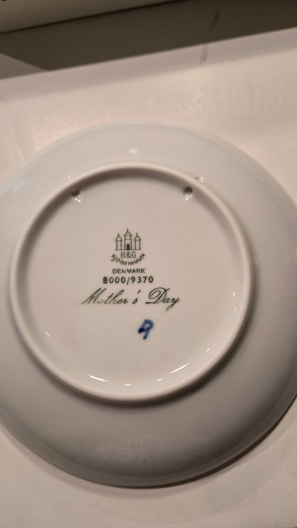 1970 Bing &Grondahl Mother's Day Plate.
