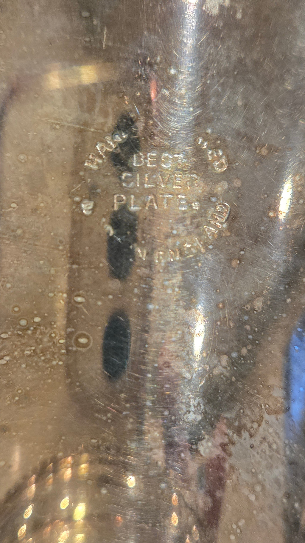 Vintage Sivler Sugar Scuttle