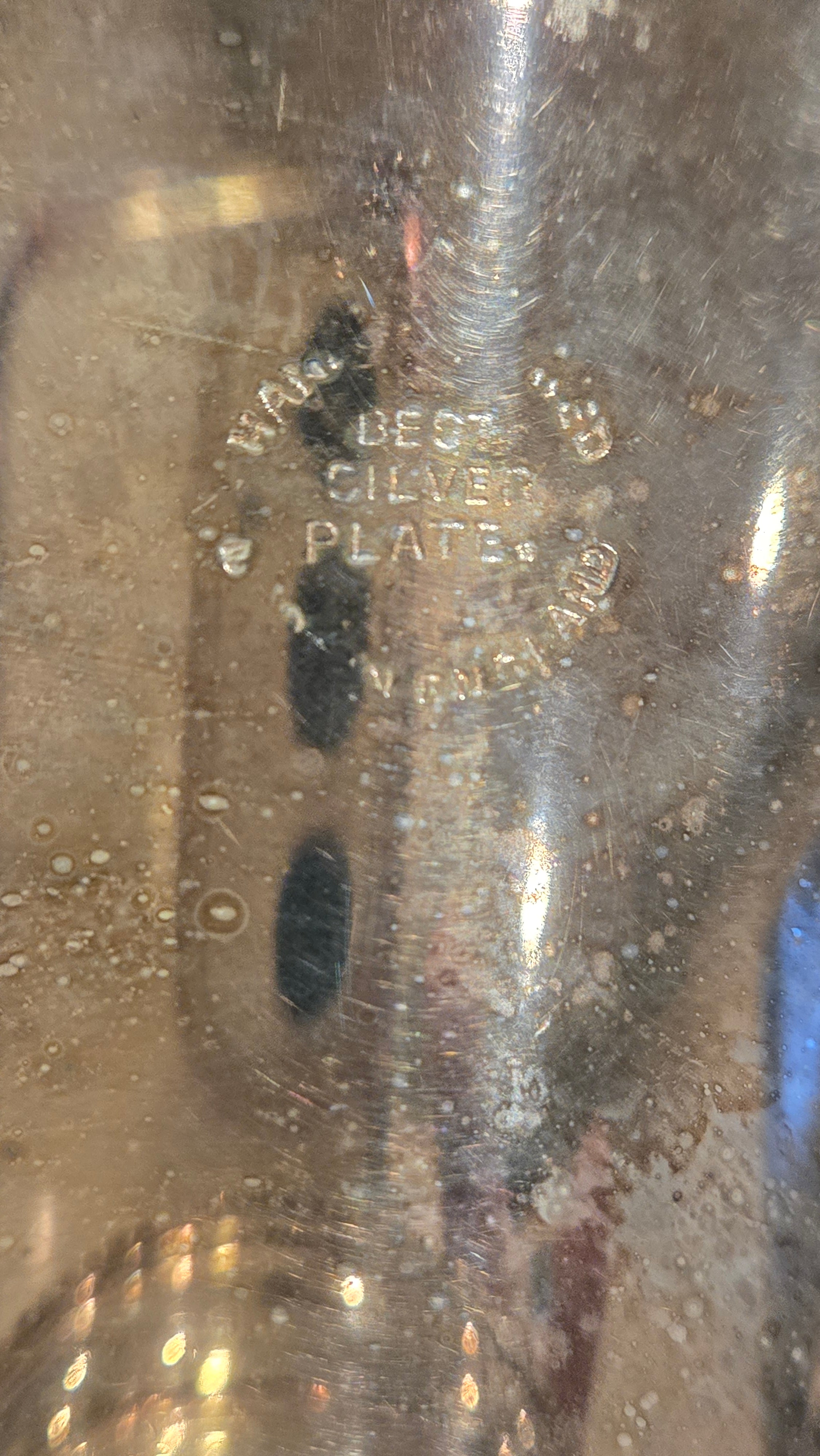 Vintage Sivler Sugar Scuttle