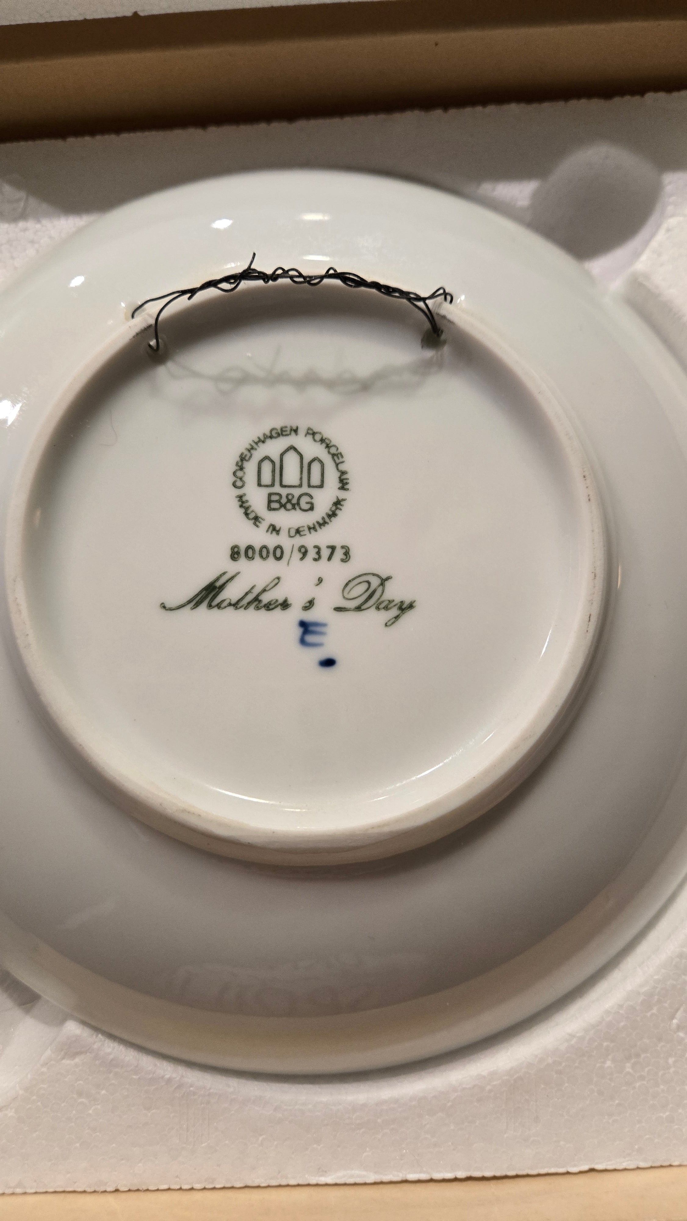 1973 B &G Mother's Day Plate